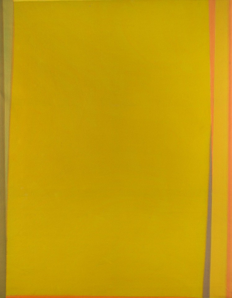 Larry Zox, Albermarle Sound, 1973
Acrylic on canvas, 66 1/2 x 52 in. (168.9 x 132.1 cm)
ZOX-00014