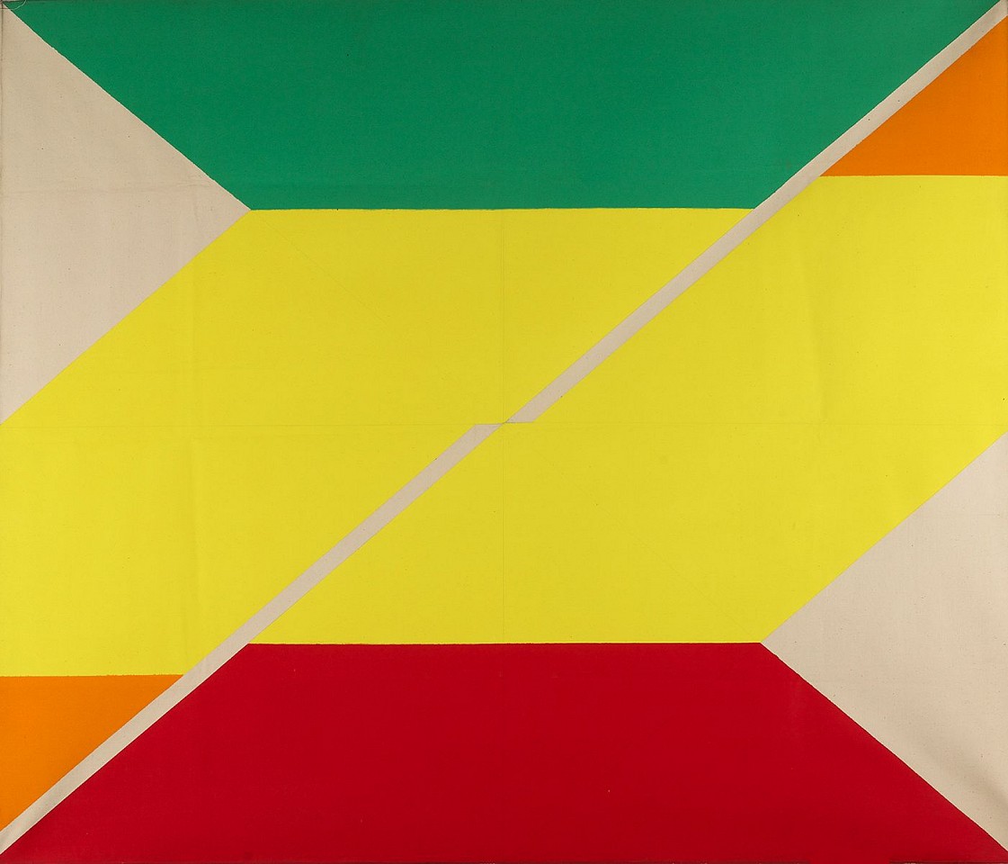 Larry Zox, Diagonal IV, 1967-1968
Acrylic on canvas, 72 x 84 in. (182.9 x 213.4 cm)
ZOX-00056