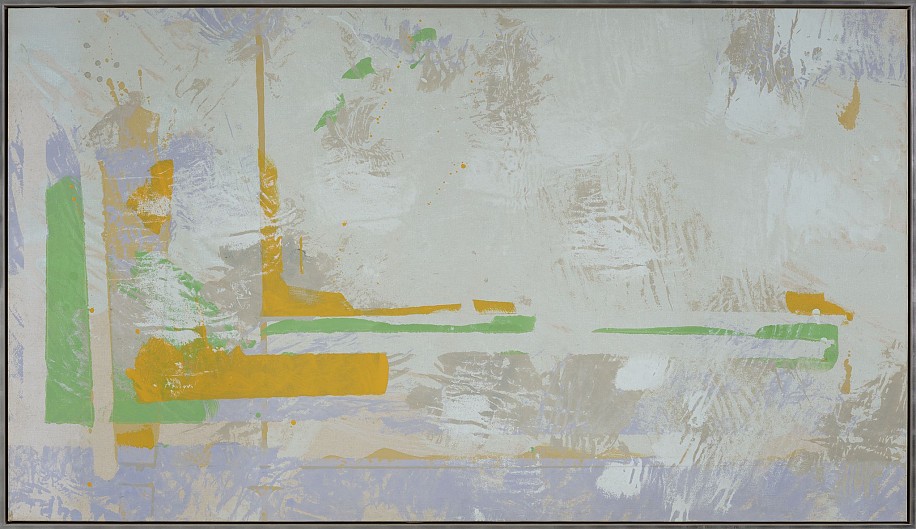 Walter Darby Bannard, The Plains #1, 1970
Acrylic on canvas, 44 1/2 x 78 in. (113 x 198.1 cm)
BAN-00205