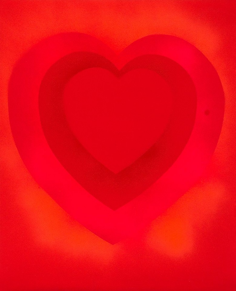 Walter Darby Bannard, Untitled (Heart Painting) | SOLD, 1959
Krylon aerosol matte finish on Color-Aid paper, 22 x 18 in. (55.9 x 45.7 cm)
BAN-00103