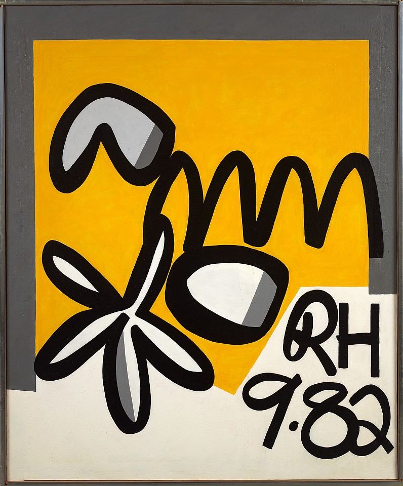 Raymond Hendler, RH 9.82 | SOLD, 1982
Acrylic on canvas, 40 x 33 in. (101.6 x 83.8 cm)
HEN-00180