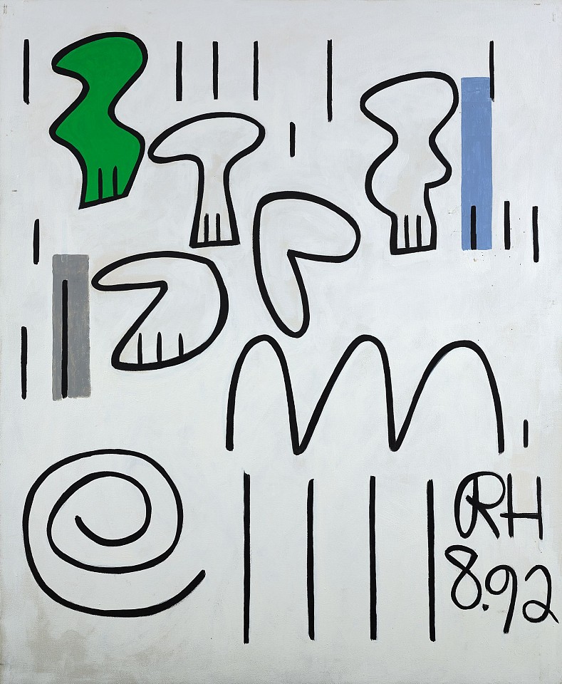 Raymond Hendler, RH 8.92, 1992
Acrylic on canvas, 40 x 33 in. (101.6 x 83.8 cm)
HEN-00192