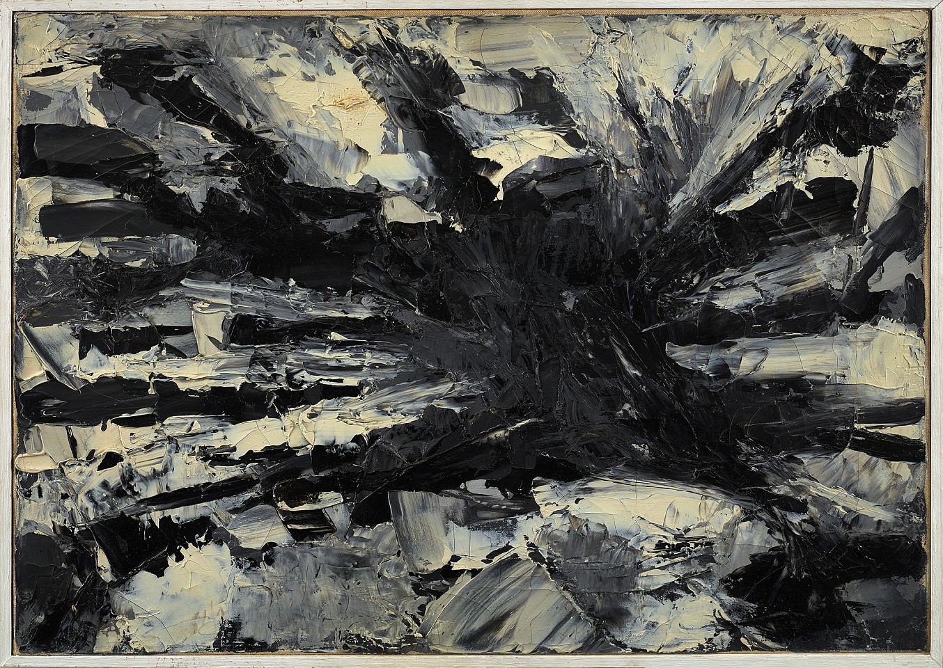 Raymond Hendler, No. 4, 1952
Oil on canvas, 16 x 22 in. (40.6 x 55.9 cm)
HEN-00222