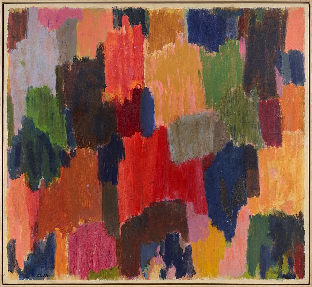 John Opper, Untitled (AM 10), 1987-88
Acrylic on canvas, 60 1/4 x 66 in. (153 x 167.6 cm)
OPP-00071