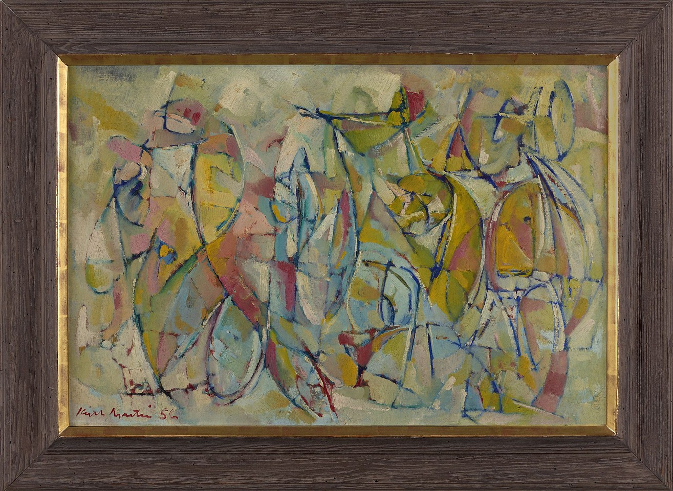 Keith Martin, Harlequinade, 1956
Oil on canvas, 24 x 36 in. (61 x 91.4 cm)
MAR-00001