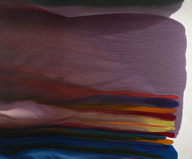 Paul Jenkins, Phenomena Reservoir, 1974
Acrylic on canvas, 50 x 60 in. (127 x 152.4 cm)
JEN-00022