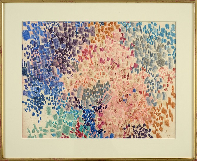 Lynne Drexler, Paperwork #21, 1961
Oil pastel and wash on paper, 19 x 24 5/8 in. (48.3 x 62.5 cm)
DREX-00001