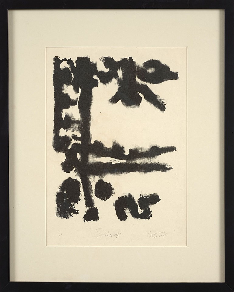 Perle Fine, Smokescript, 1950
Lithograph on Wove Paper, 22 x 16 in. (55.9 x 40.6 cm)
© A.E. Artworks
FIN-00127