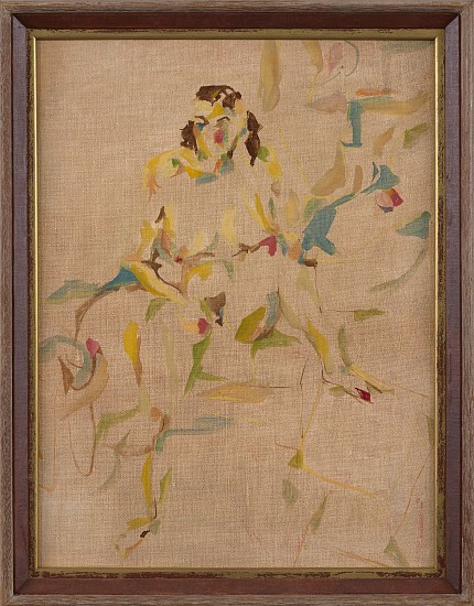 Pearl Angrist, Nude with Pink Toenails, c. 1950-58
Oil on canvas, 24 x 18 in. (61 x 45.7 cm)
ANG-00008