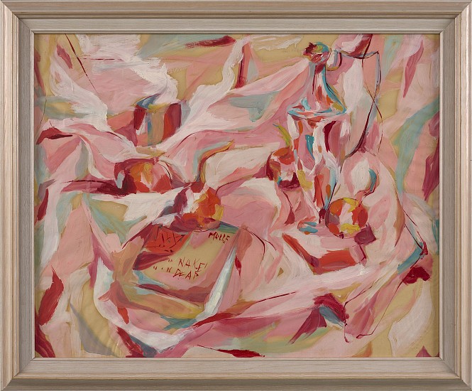 Pearl Angrist, Still Life with Onions (and the Naked and the Dead' by Mailer), 1950-58
Oil on paper, 24 x 30 in. (61 x 76.2 cm)
ANG-00011