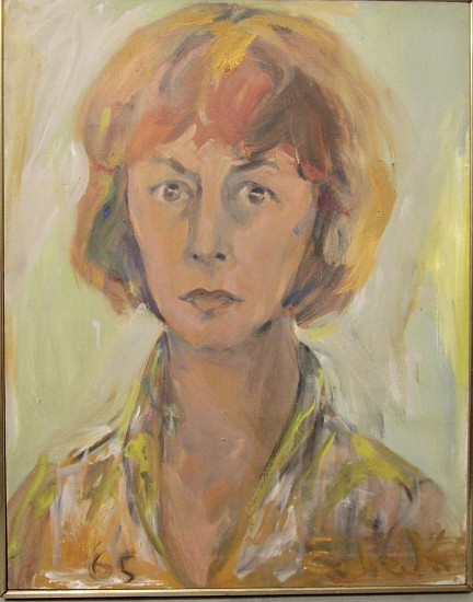 Elaine de Kooning, Self-Portrait | SOLD, 1965
Acrylic on canvas, 28 x 22 in. (71.1 x 55.9 cm)
EDEK-00016