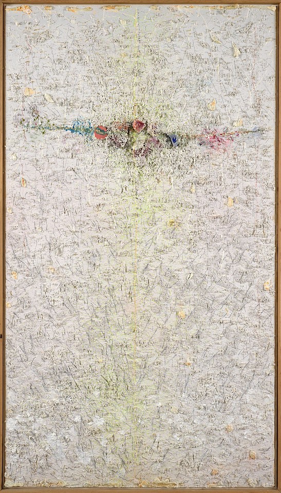 Stanley Boxer, Aheartlandmurmer, 1993
Oil and mixed media on canvas, 46 x 26 in. (116.8 x 66 cm)
BOX-00038
