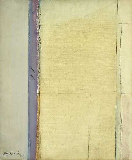 Albert Ràfols-Casamada, Vertical 1, 1979
Oil on linen, 21 3/4 x 18 1/4 in. (55.2 x 46.4 cm)
RCAS-00001