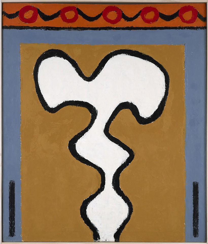 Raymond Hendler, Homage to Bullwinkle (No. 6), 1961
Magna on linen, 42 x 36 in. (106.7 x 91.4 cm)
HEN-00018