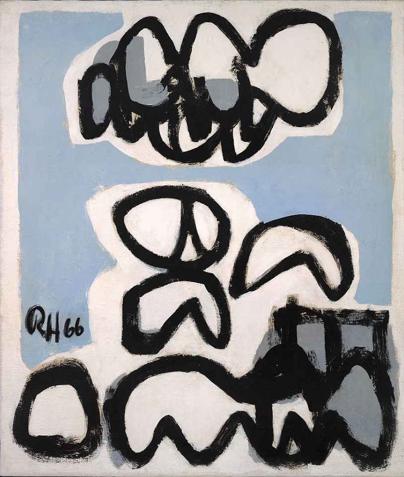Raymond Hendler, Cain and Able, 1966
Acrylic on canvas, 42 x 36 in. (106.7 x 91.4 cm)
HEN-00178