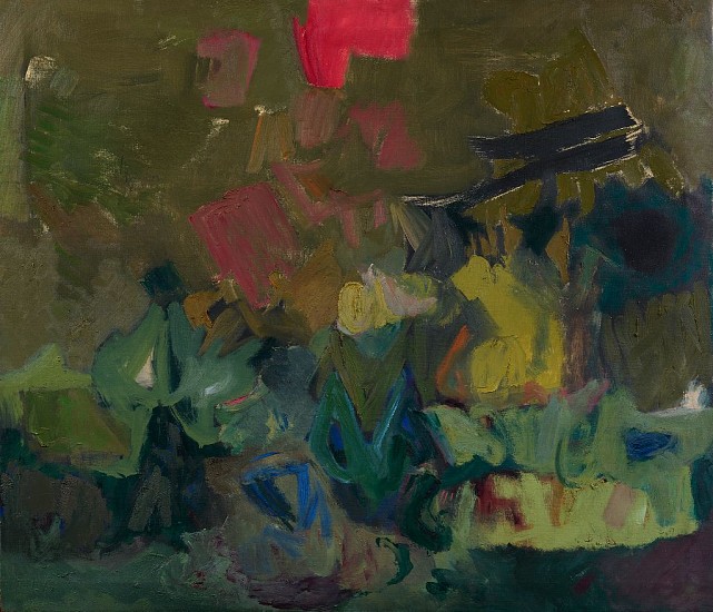 Yvonne Thomas, Untitled (March 1957) | SOLD, 1957
Oil on linen, 55 1/2 x 65 in. (141 x 165.1 cm)
THO-00065