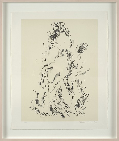 Elaine de Kooning, Untitled, c. 1982
Lithograph on paper, 27 x 22 in. (68.6 x 55.9 cm)
EDEK-00006