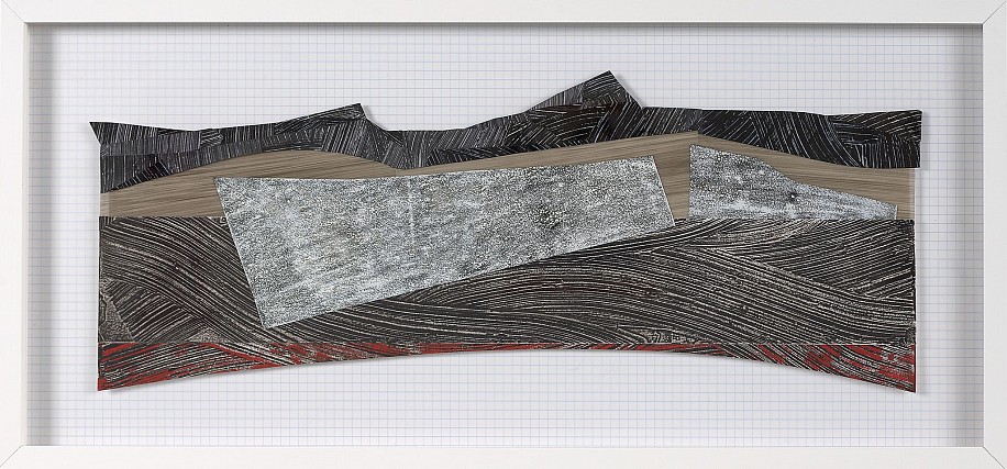 Nanette Carter, The Weight #25, 2019
Oil on Mylar, 9 x 23 1/4 in. (22.9 x 59 cm)
CAR-00009