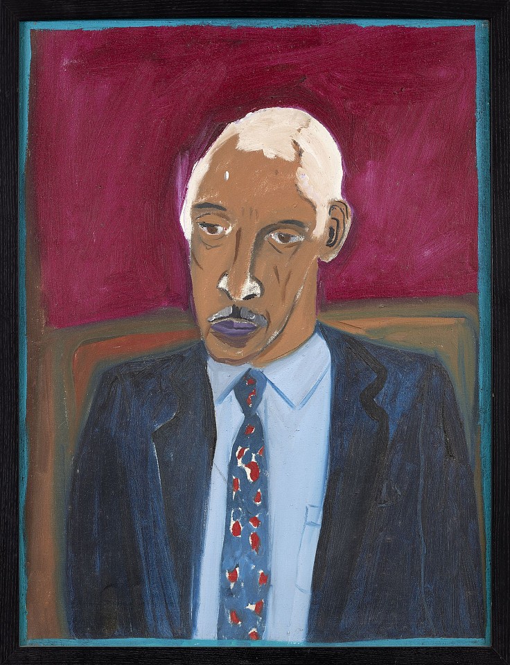 Frederick J. Brown, Dr. Leon Banks (Study for Last Supper) | SOLD, 1982
Oil on linen, 32 x 24 1/4 in. (81.3 x 61.6 cm)
BROW-00074
