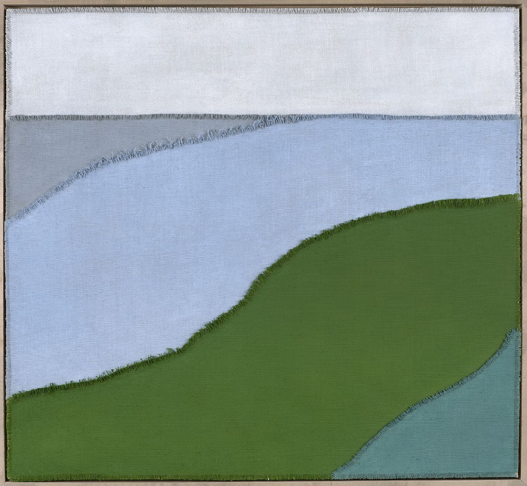 Susan Vecsey, Untitled (Blue/Green) | SOLD, 2021
Oil on collaged linen, 44 x 48 in. (111.8 x 121.9 cm)
VEC-00230