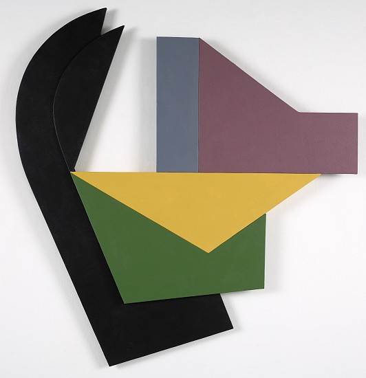 Ken Greenleaf, Took the Katy, 2021
Acrylic on canvas on shaped support, 53 x 50 1/2 in. (134.6 x 128.3 cm)
GRE-00057