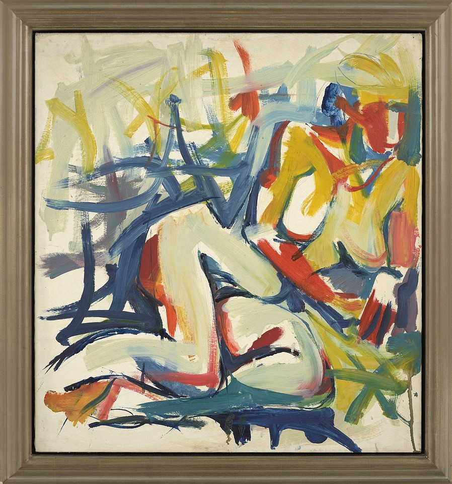Jack Tworkov, Untitled (Reclining Woman), 1955
Oil and pencil on paper, 27 1/2 x 25 5/8 in. (69.8 x 65.1 cm)
TWOR-00003