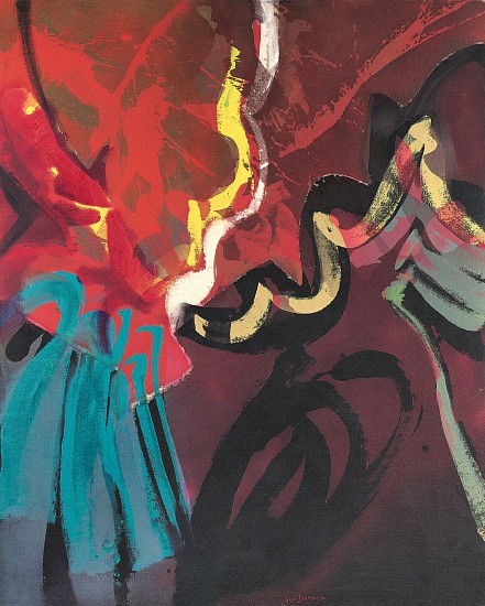 Syd Solomon, Lure of Westlight, 1977
Acrylic and aerosol enamel on canvas, 60 x 48 in. (152.4 x 121.9 cm)
© Estate of Syd Solomon
SOL-00062