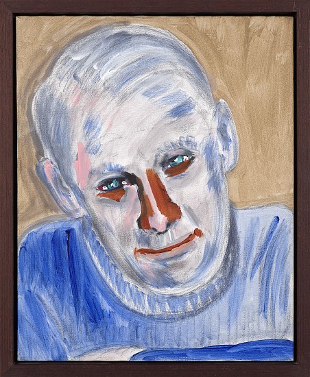 Frederick J. Brown, Portrait of Willem de Kooning, 2007
Acrylic on canvas, 19 3/4 x 16 in. (50.2 x 40.6 cm)
BROW-00078