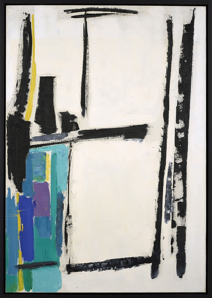 Edward Zutrau, Untitled | SOLD, 1956
Oil on linen, 40 x 28 in. (101.6 x 71.1 cm)
ZUT-00003