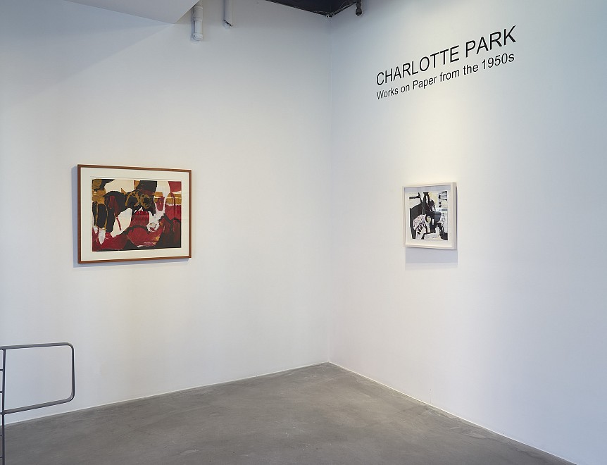 Charlotte Park: Works on Paper from the 1950s - Installation View