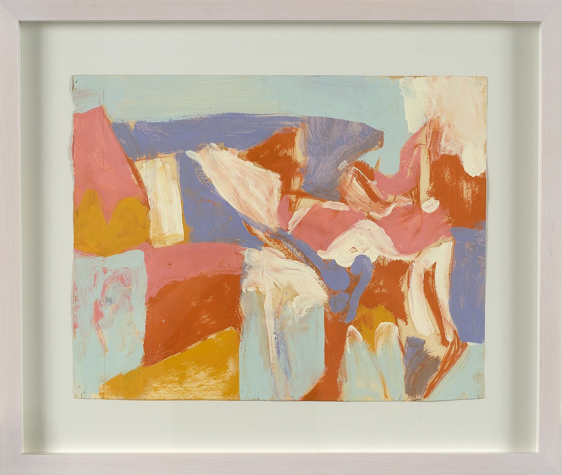 Charlotte Park, Untitled | SOLD, c. 1959
Gouache on paper, 11 3/4 x 14 1/4 in. (29.8 x 36.2 cm)
PAR-00122