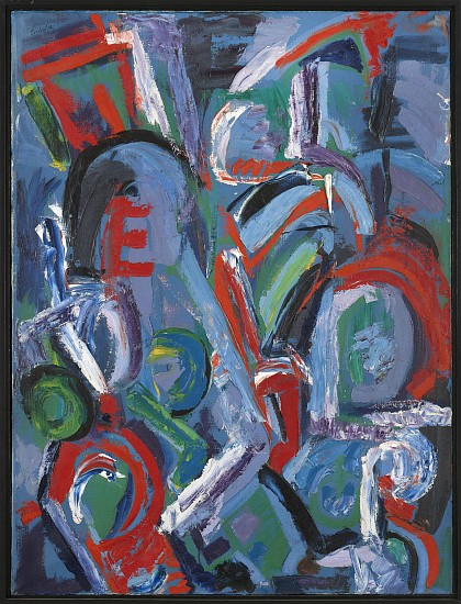Judith Godwin, Echoes 1, 1954
Oil on canvas, 50 1/4 x 38 in. (127.6 x 96.5 cm)
GOD-00006