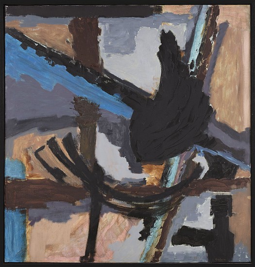 Judith Godwin, Betrayal, 1976
Oil on canvas, 50 x 48 in. (127 x 121.9 cm)
GOD-00020