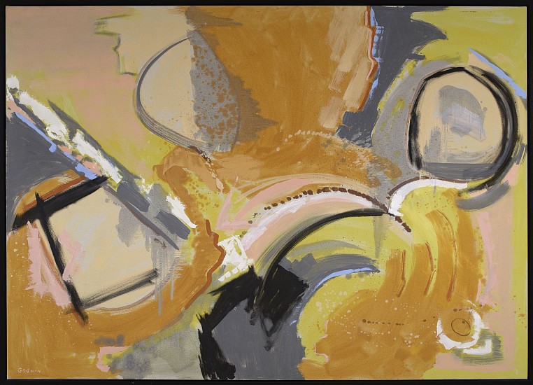 Judith Godwin, Sirocco, 1992
Oil on canvas, 64 x 90 in. (162.6 x 228.6 cm)
GOD-00100