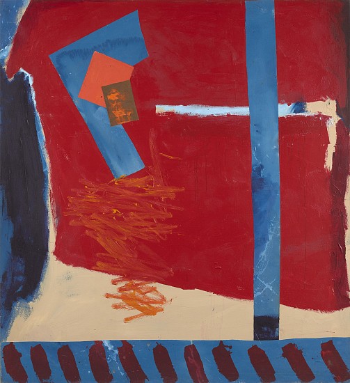 Ann Purcell, Race Point, 1982
Acrylic and collage on canvas, 72 x 66 in. (182.9 x 167.6 cm)
PUR-00077
