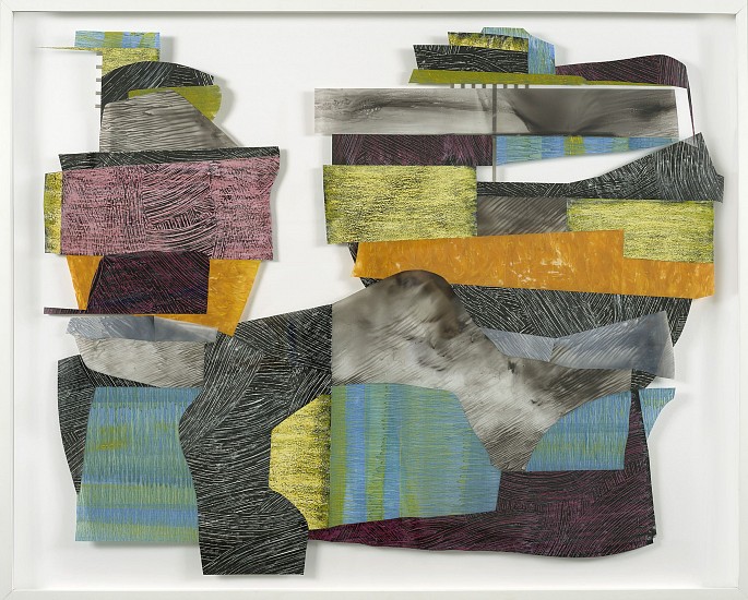 Nanette Carter, Cantilevered #14, 2014
Oil on Mylar, 30 x 37 1/2 in. (76.2 x 95.2 cm)
CAR-00043