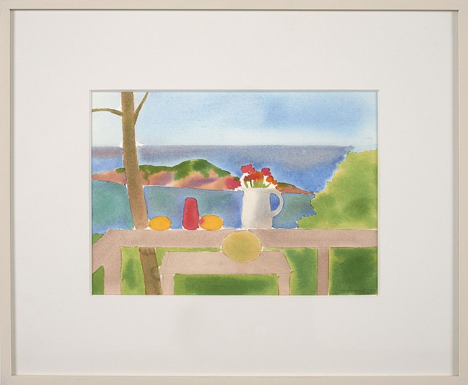 Elizabeth Osborne, Dana Island II, 1975
Watercolor and graphite on paper, 10 1/4 x 14 1/8 in. (26 x 35.9 cm)
OSB-00057