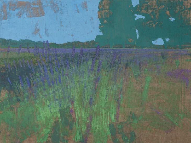 Eric Dever, Lavender Memory, 2022
Oil on linen, 36 x 48 in. (91.4 x 121.9 cm)
DEV-00208
