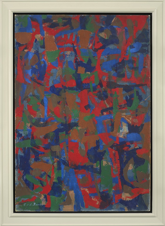 Charlotte Park and James Brooks, Untitled, 1951
Oil on canvas, 29 x 20 in. (73.7 x 50.8 cm)
PARBRO-00001