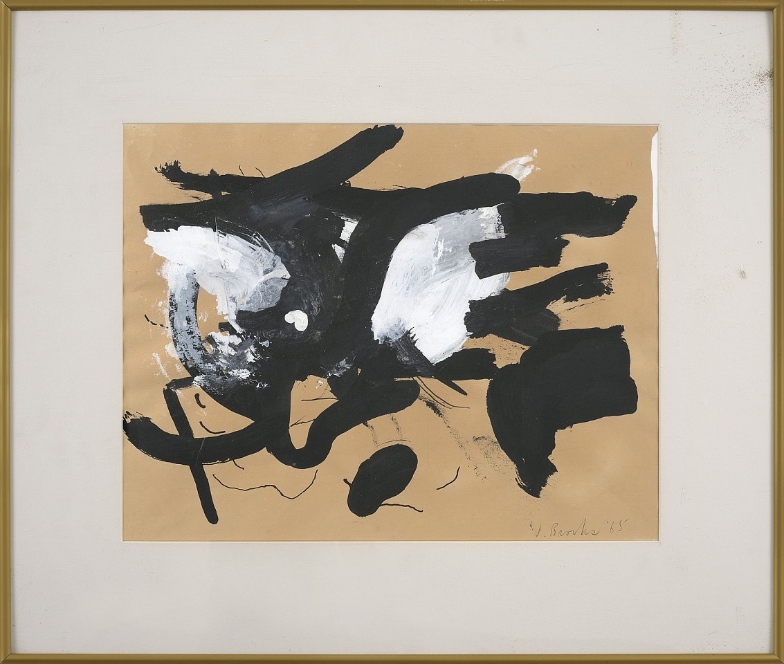 James Brooks, Lido, 1965
Acrylic and ink on paper, 13 1/2 x 17 3/4 in. (34.3 x 45.1 cm)
BRO-00006