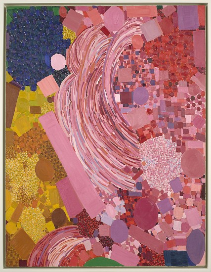 Lynne Drexler, Harmonic Sphere | SOLD, 1966
Oil on canvas, 50 3/4 x 38 3/4 in. (128.9 x 98.4 cm)
DREX-00039