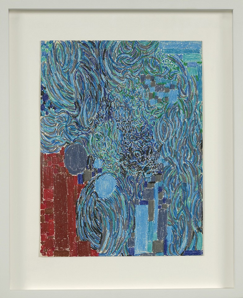 Lynne Drexler, Untitled | SOLD, 1968
Wax crayon on paper, 14 x 10 1/2 in. (35.6 x 26.7 cm)
DREX-00041