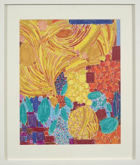 Lynne Drexler, Untitled | SOLD, c. 1967-68
Wax crayon on paper, 17 x 14 in. (43.2 x 35.6 cm)
DREX-00044