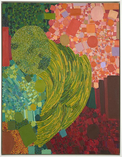 Lynne Drexler, Grass Fugue | SOLD, 1966
Oil on linen, 50 x 38 3/4 in. (127 x 98.4 cm)
DREX-00078