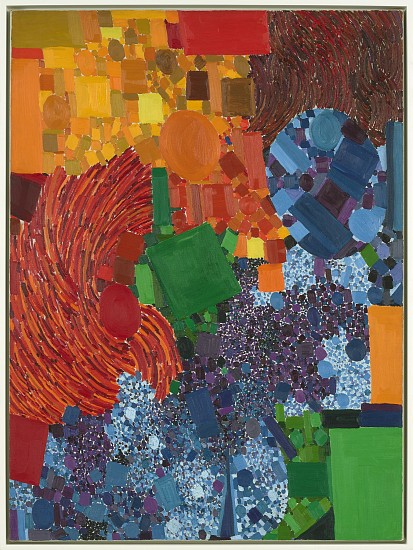 Lynne Drexler, Color Carnival | SOLD, 1966
Oil on canvas, 48 1/2 x 36 in. (123.2 x 91.4 cm)
DREX-00079
