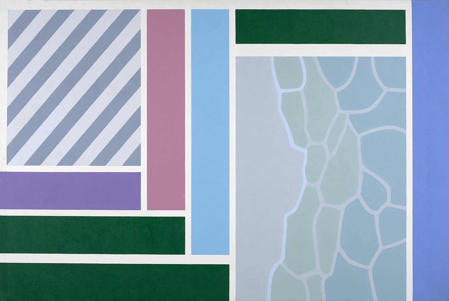 Mary Dill Henry, Chateau de Courances, 1985
Acrylic on canvas, 48 x 72 in. (121.9 x 182.9 cm)
MHEN-00021