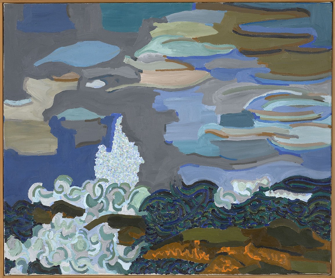 Lynne Drexler, Sky Over Water | SOLD, 1987
Oil on canvas, 30 1/4 x 36 in. (76.8 x 91.4 cm)
DREX-00099