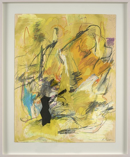 Mary Abbott, Untitled, c. 1956
Oil pastel, pencil and collage on paper, 28 1/2 x 22 5/8 in. (72.4 x 57.5 cm)
ABB-00011