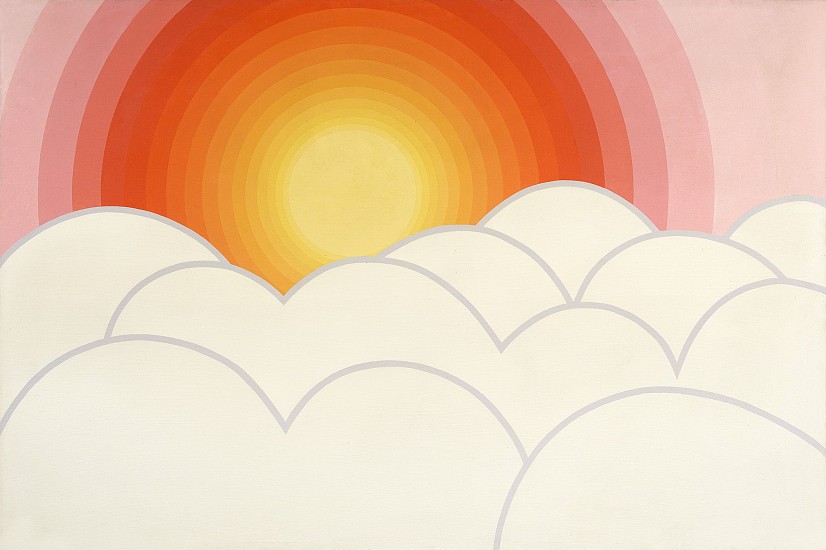 Mary Dill Henry, Here Comes the Sun, 1972
Acrylic on canvas, 48 x 72 in. (121.9 x 182.9 cm)
MHEN-00117
