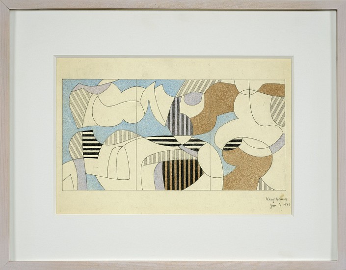 Mary Dill Henry, Untitled (January 3), 1986
Prismacolor and graphite on paper, 9 1/2 x 13 5/8 in. (24.1 x 34.6 cm)
MHEN-00168